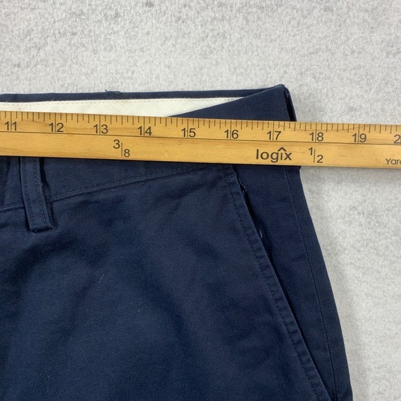 Polo by Ralph Lauren Pants Mens 35x30  Blue Cotton Preston Chino Trousers Preppy - Picture 8 of 13